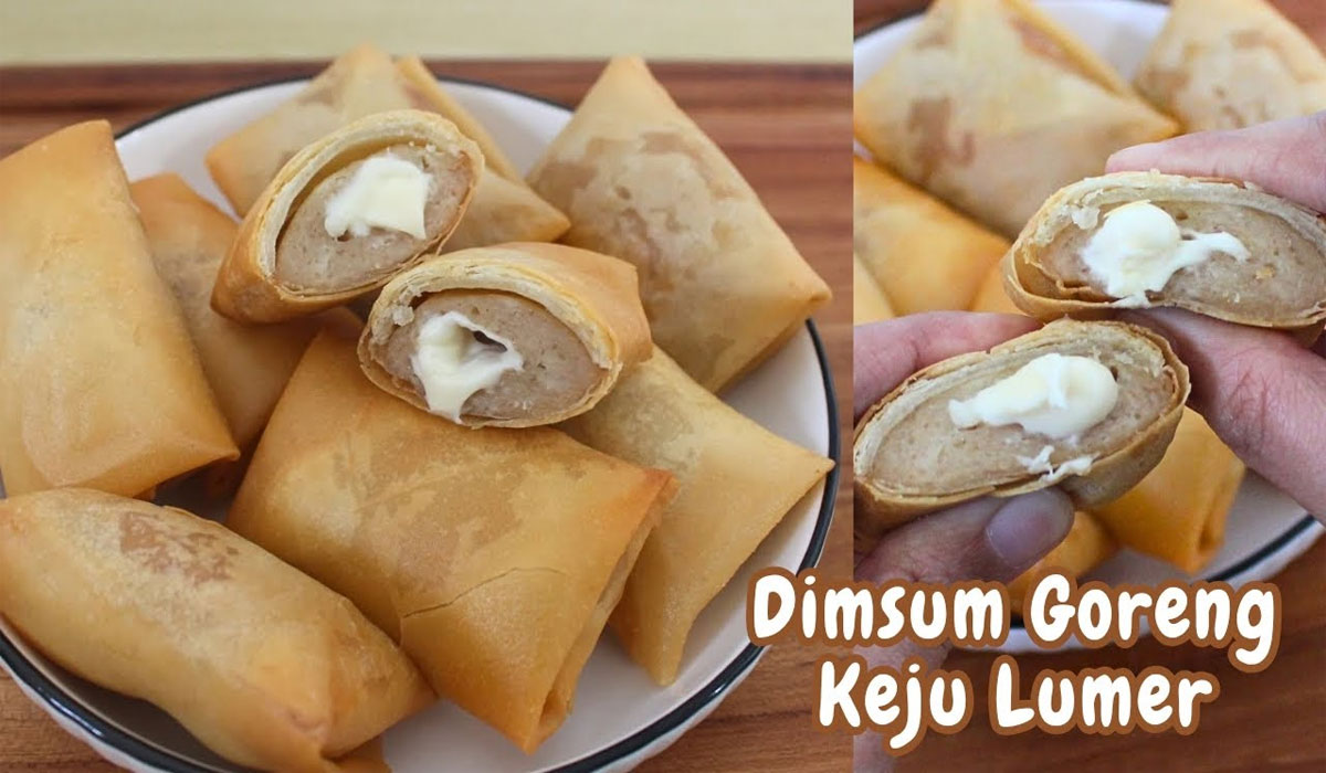 Sensasi Renyah dan Lumer, Dimsum Goreng Keju Jadi Camilan Favorit